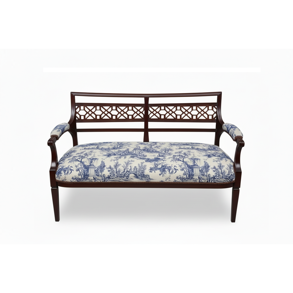 Keyia Fretwork Setee | Bench