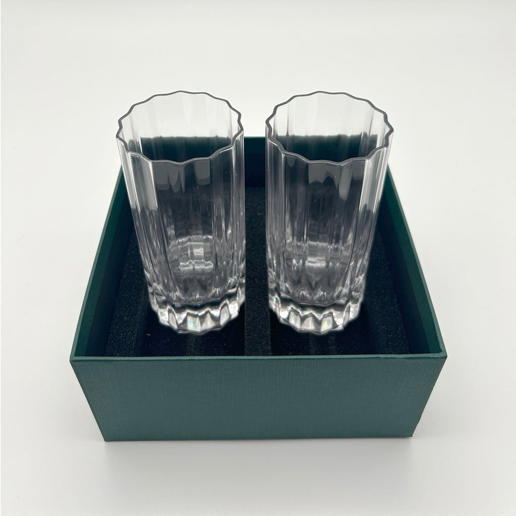 Modernism x Lara K. Crystal Collins Glasses - Highball | Water