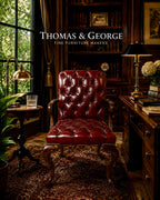 Queen Anne Shepherd's Armchair (Tufted Leather)