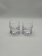Modernism x Lara K. Crystal Wiskey Tumbler Glasses - Lowball