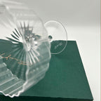 Modernism x Lara K. Crystal Champagne Coupe Glasses