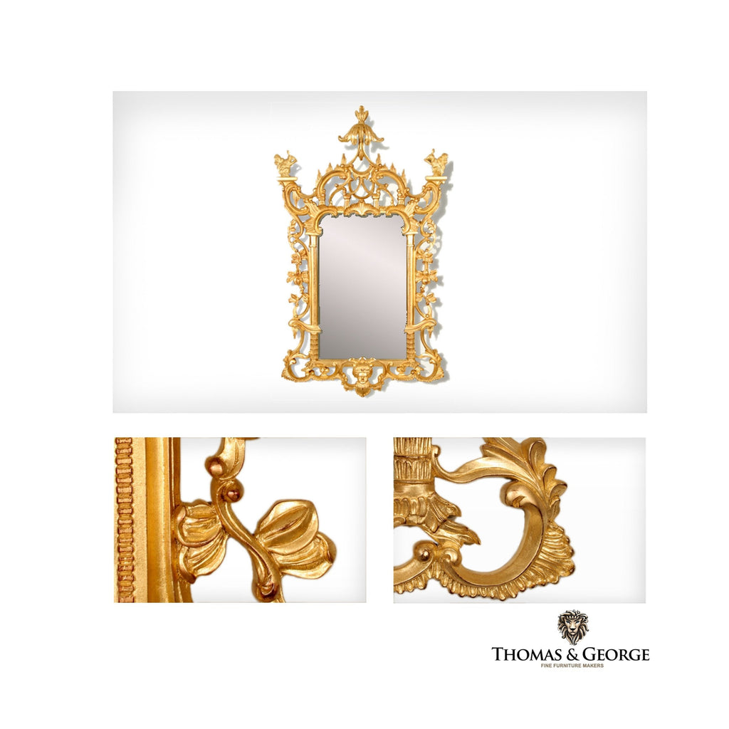 Irish Gilded Wall Mirror thomas-george-gallery