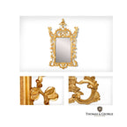 Irish Gilded Wall Mirror thomas-george-gallery
