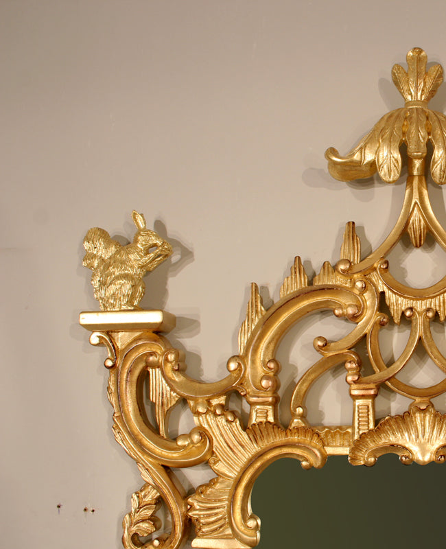 Irish Gilded Wall Mirror thomas-george-gallery