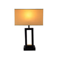 Monello Black Lip Shell & Gold Leaf Table Lamp
