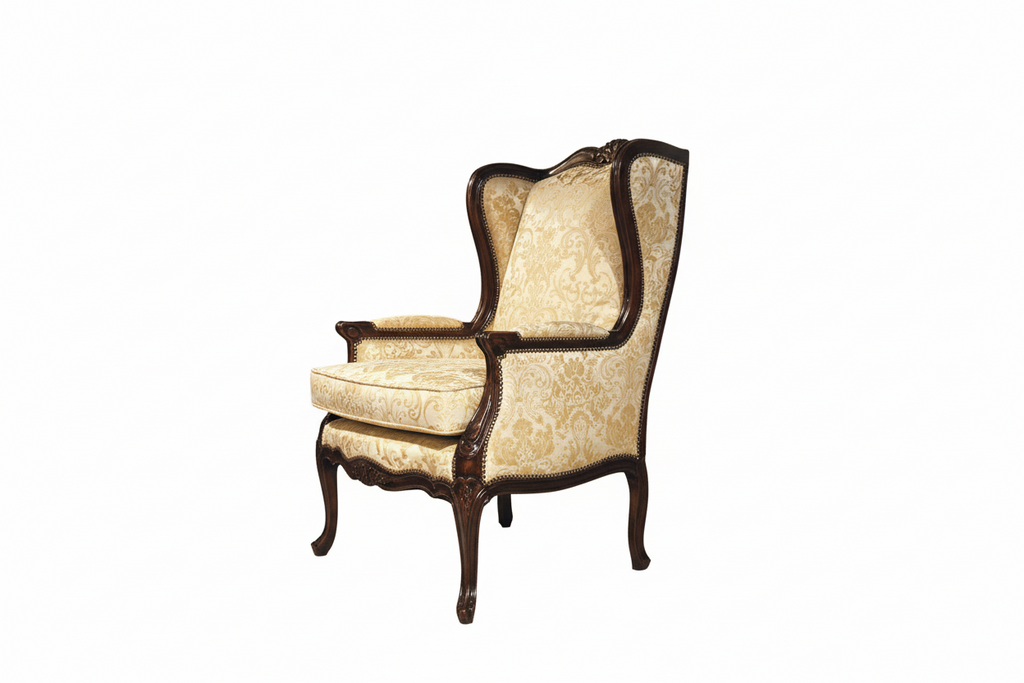 Louis Bergère  Wing Chair