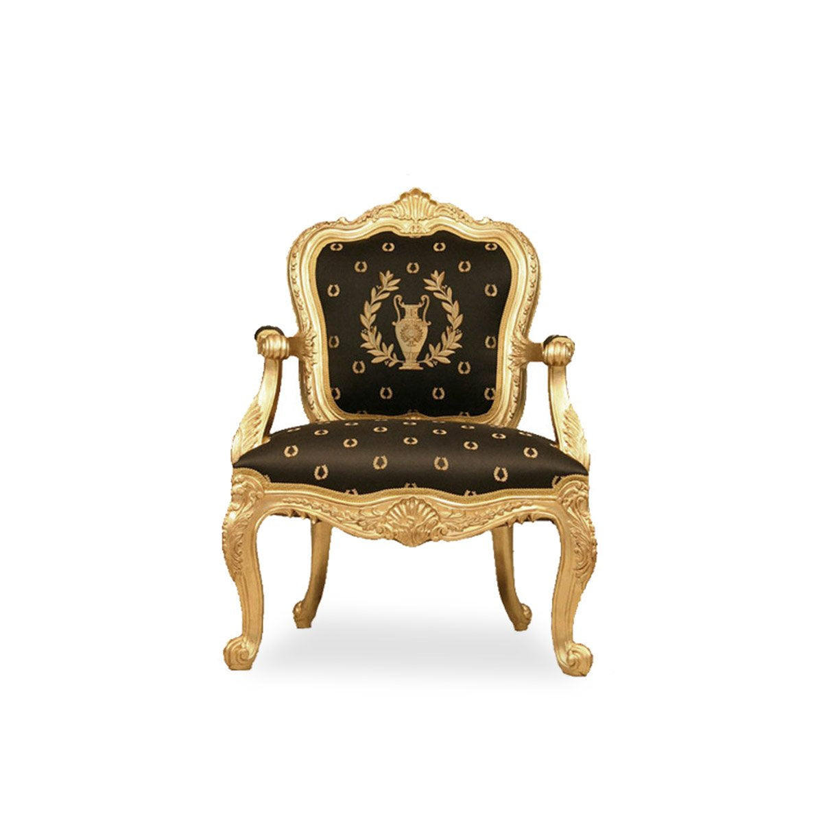 Louis XV Salon Arm Chair 946 thomas-george-gallery