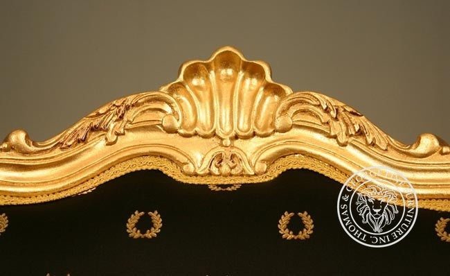 Louis XV Salon Arm Chair 946 thomas-george-gallery