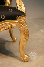Louis XV Salon Arm Chair 946 thomas-george-gallery