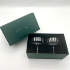 Modernism x Lara K. Crystal Champagne Coupe Glasses thomas-george-gallery