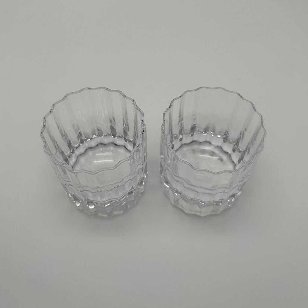 Modernism x Lara K. Crystal Wiskey Tumbler Glasses - Lowball thomas-george-gallery