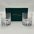 Modernism x Lara K. Crystal Wiskey Tumbler Glasses - Lowball thomas-george-gallery