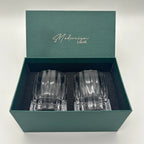 Modernism x Lara K. Crystal Wiskey Tumbler Glasses - Lowball thomas-george-gallery