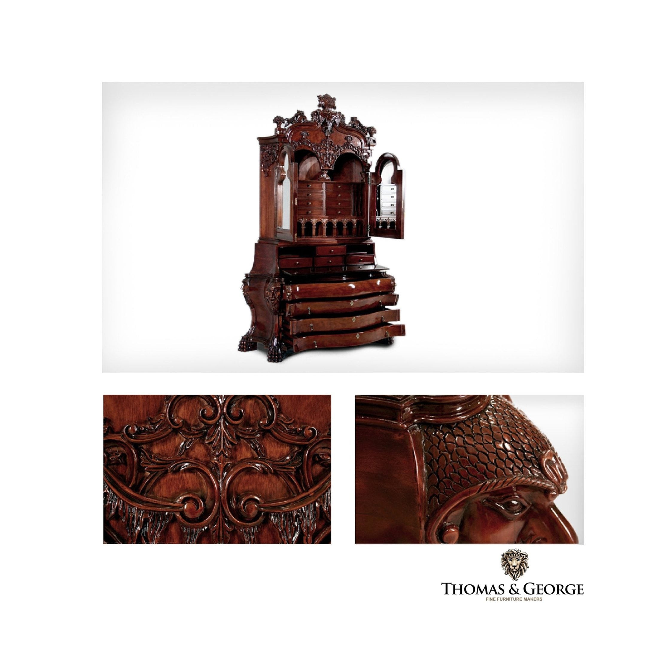 Northern Italian Bureau | Bookcase thomas-george-gallery
