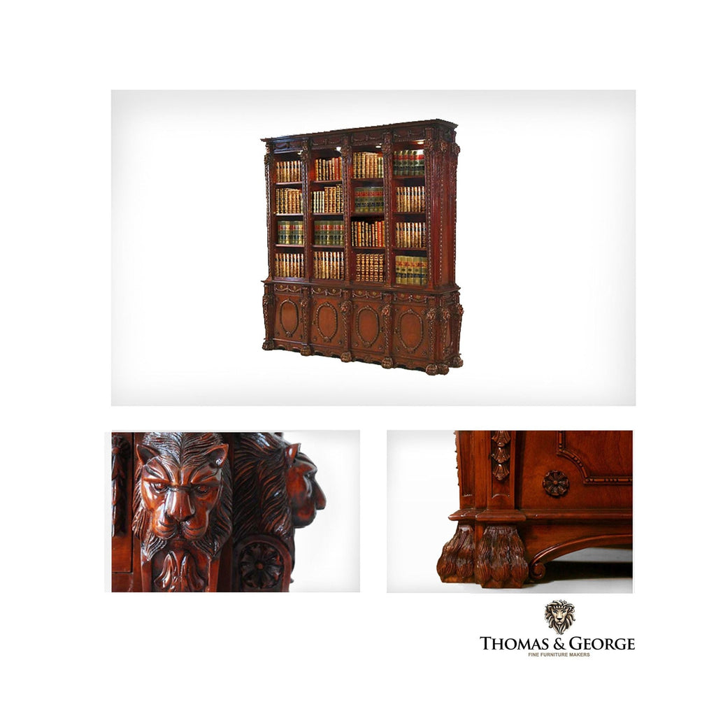 Nostel Priory 4-Door Book Case thomas-george-gallery