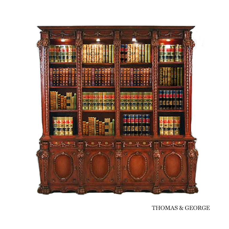 Nostel Priory 4-Door Book Case thomas-george-gallery