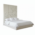Nuovo Blossom Artisan  Leather Headboard