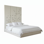 Nuovo Blossom Artisan  Leather Headboard