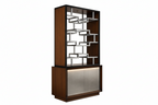 Nuovo Sideboard with Fretwork Display Shelves- Small