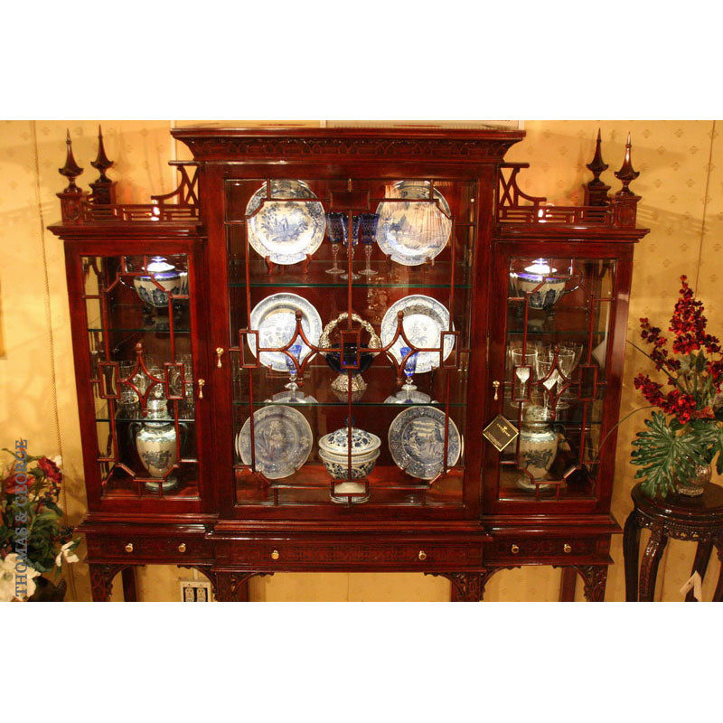 Oriental 4-Door China Cabinet thomas-george-gallery