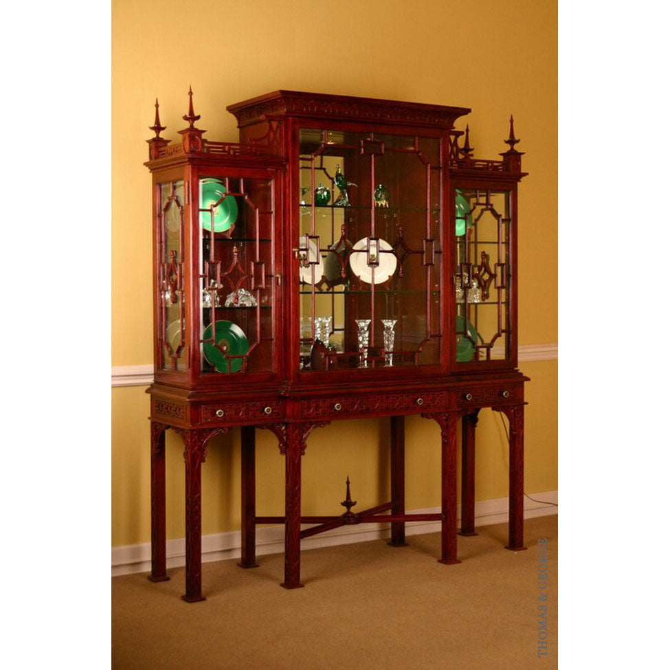 Oriental 4-Door China Cabinet thomas-george-gallery