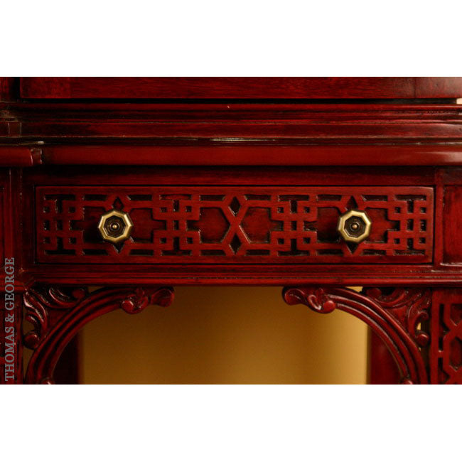 Oriental 4-Door China Cabinet thomas-george-gallery