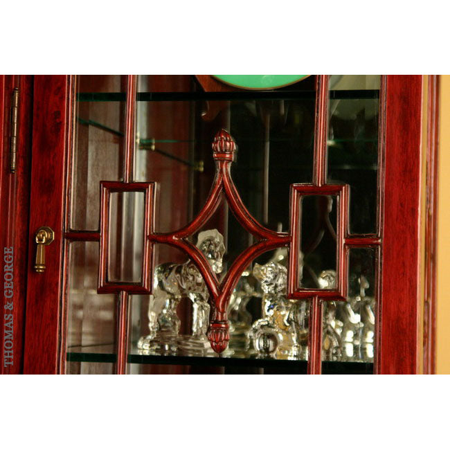 Oriental 4-Door China Cabinet thomas-george-gallery