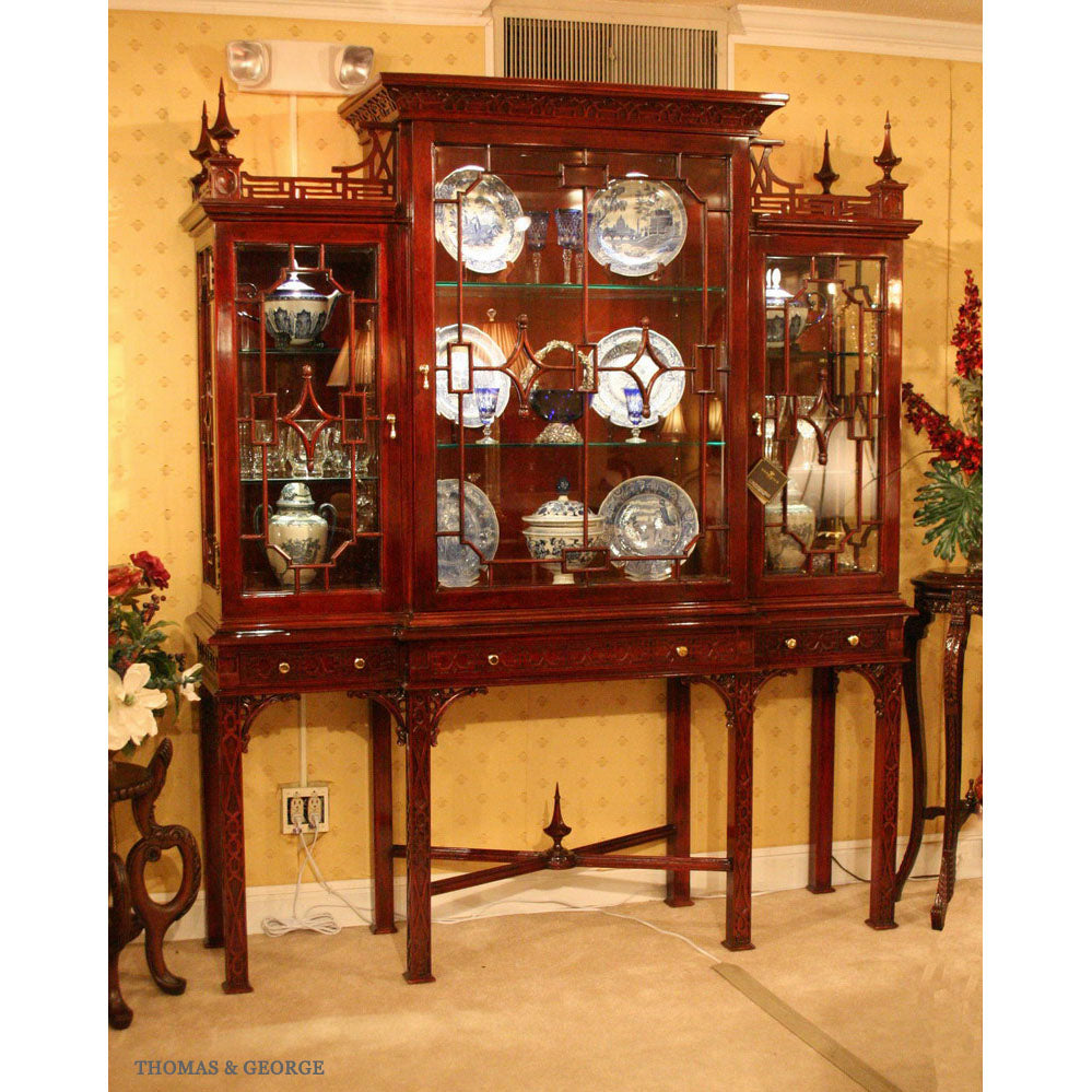 Oriental 4-Door China Cabinet thomas-george-gallery