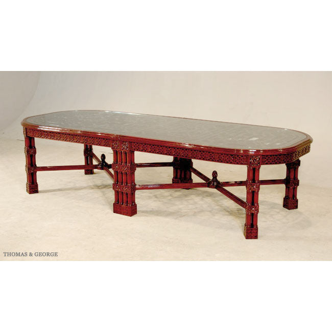 Oriental Chippendale Dining Table thomas-george-gallery