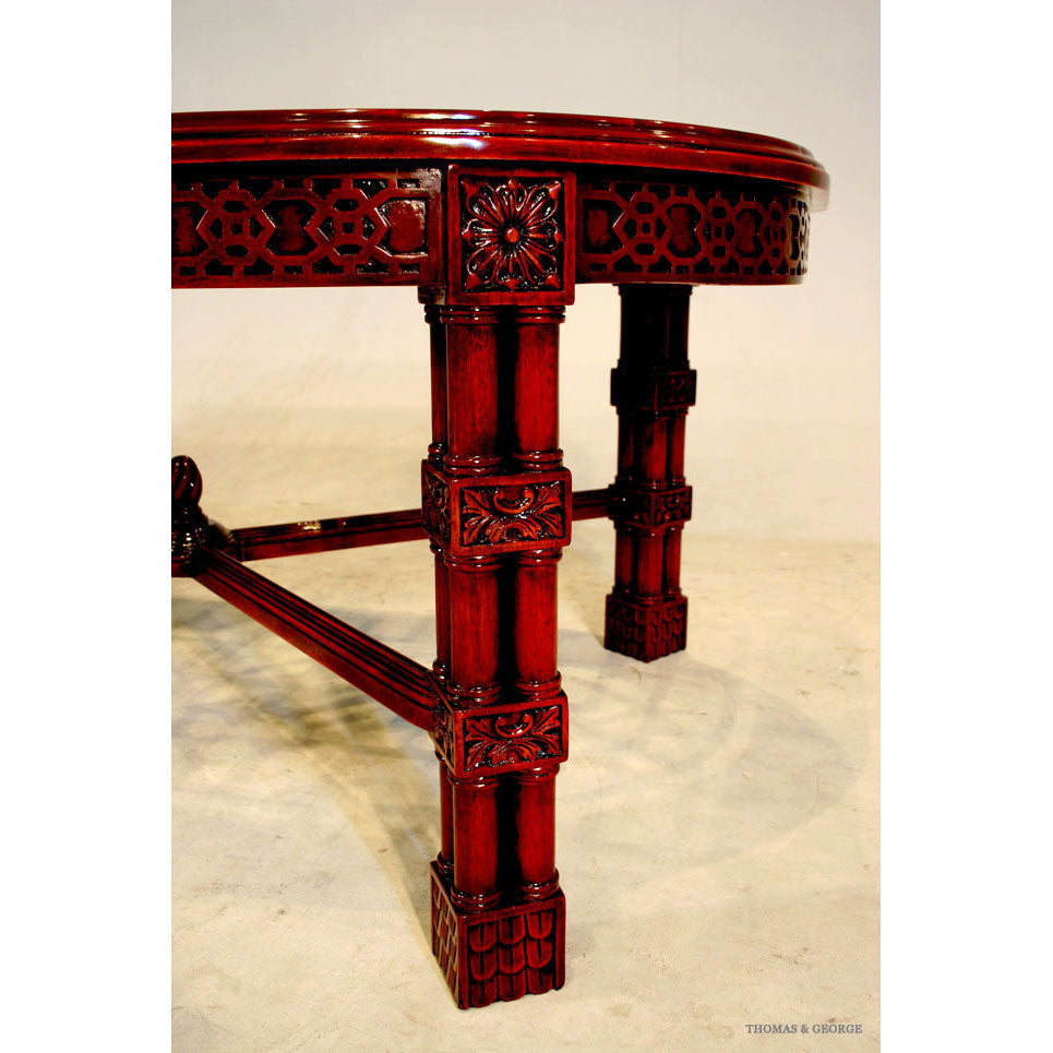 Oriental Chippendale Dining Table thomas-george-gallery