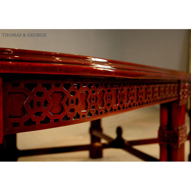 Oriental Chippendale Dining Table thomas-george-gallery