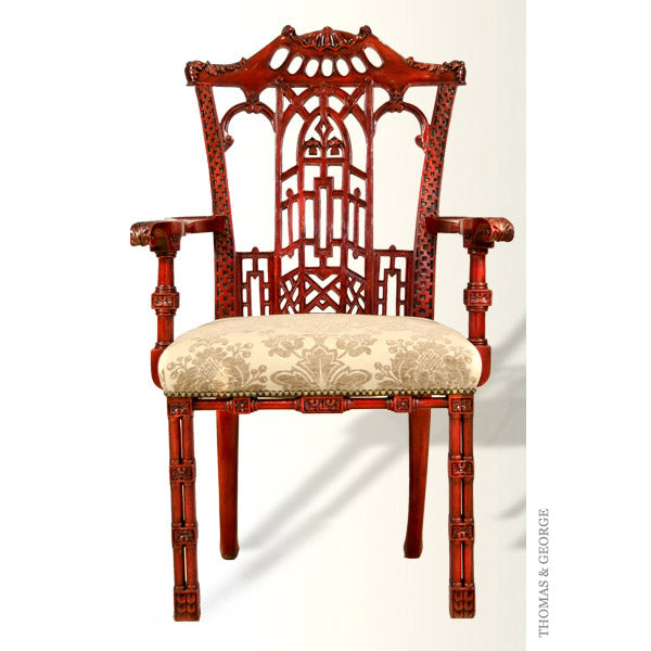 Oriental Dining Arm Chair thomas-george-gallery