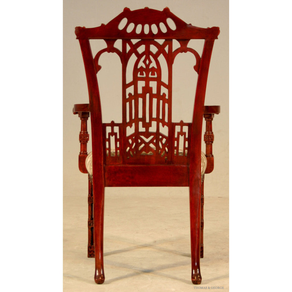 Oriental Dining Arm Chair thomas-george-gallery