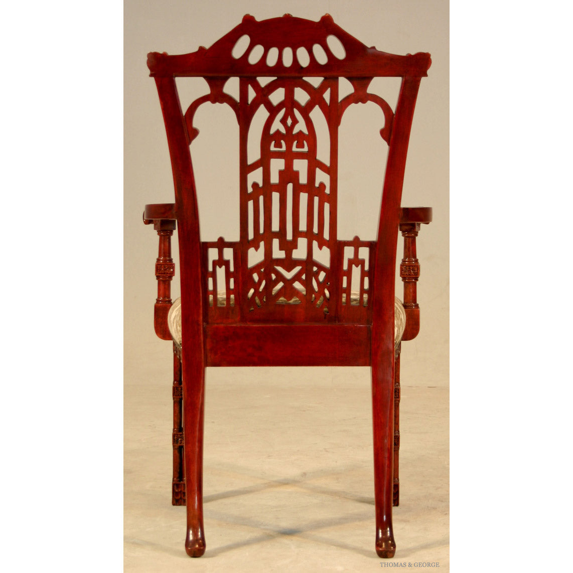 Oriental Dining Arm Chair thomas-george-gallery
