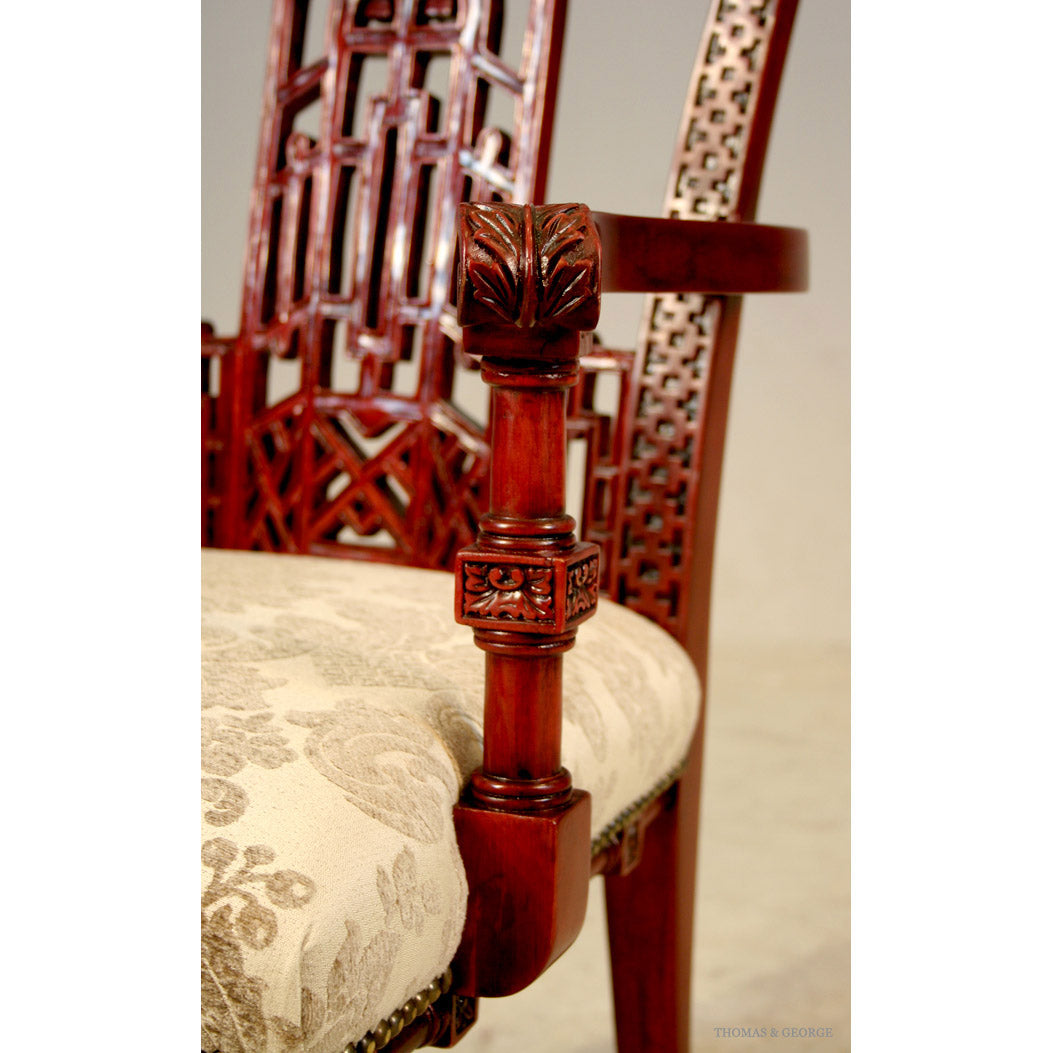 Oriental Dining Arm Chair thomas-george-gallery