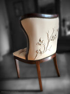 Petal Accent Chair with Blossom Leather thomas-george-gallery