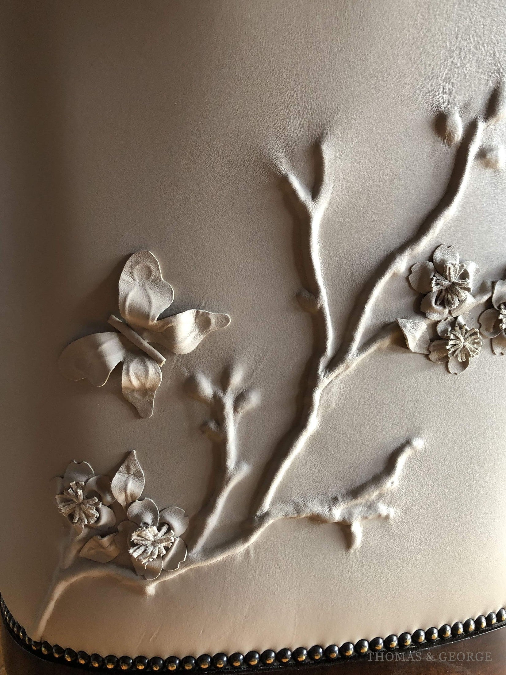 Petal Accent Chair with Blossom Leather thomas-george-gallery
