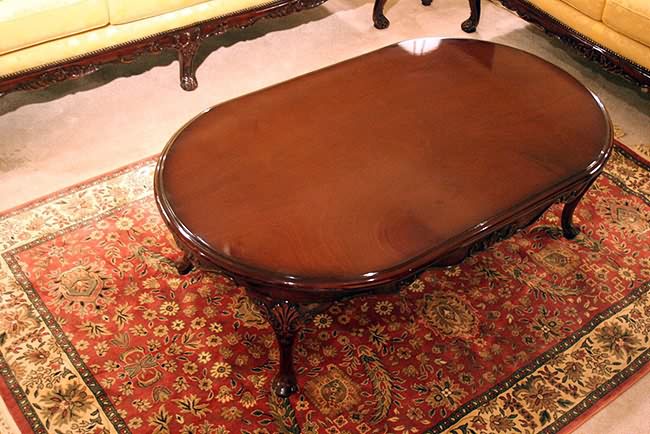Queen Anne Oval Coffee Table thomas-george-gallery