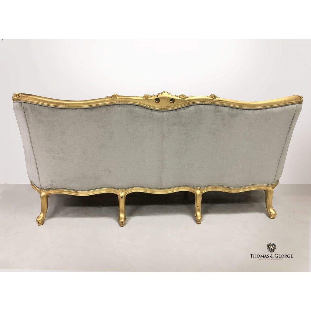 Radice Hand Carved 3 Seater-Sofa Gilded thomas-george-gallery