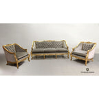 Radice Hand Carved 3 Seater-Sofa Gilded thomas-george-gallery