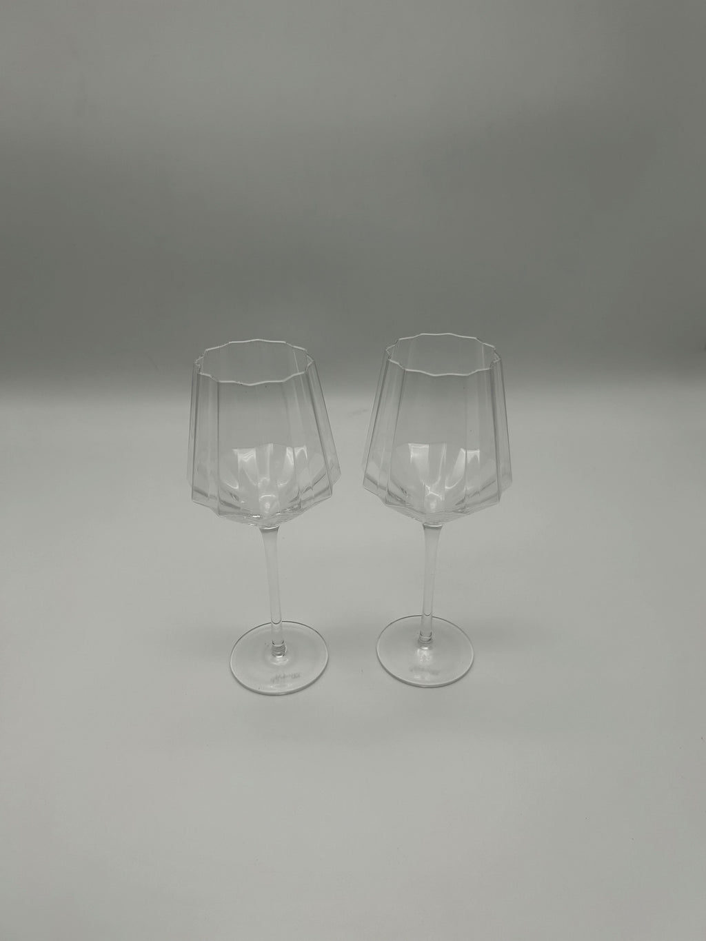 Modernism x Lara K. Crystal Red Wine | Water Glasses