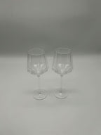 Modernism x Lara K. Crystal Red Wine | Water Glasses