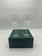 Modernism x Lara K. Crystal Red Wine | Water Glasses