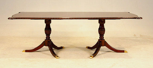 Regency Double Pedestal Dining Table thomas-george-gallery