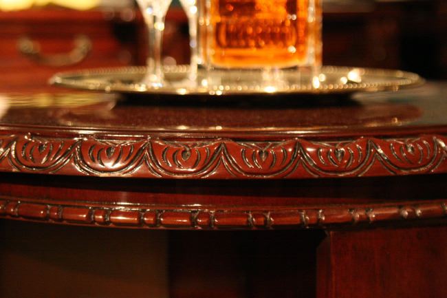 Revolving Bookcase Table thomas-george-gallery
