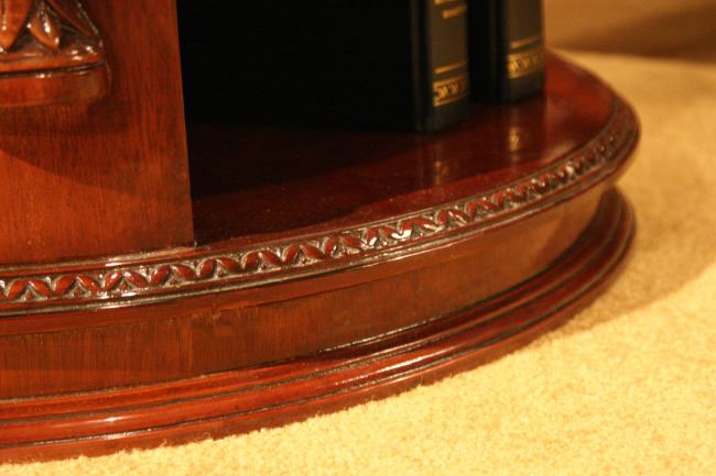Revolving Bookcase Table thomas-george-gallery