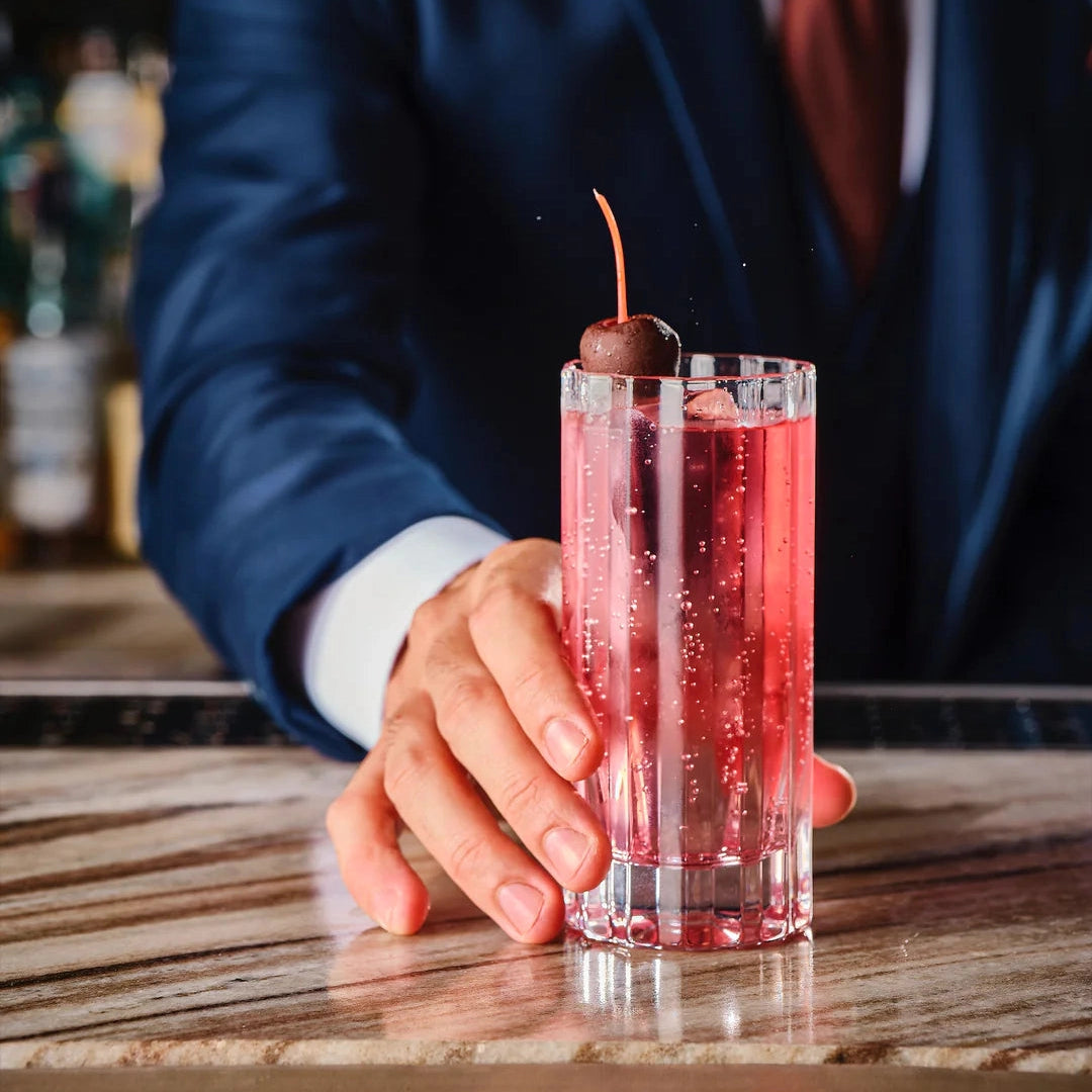 Modernism x Lara K. Crystal Collins Glasses - Highball | Water