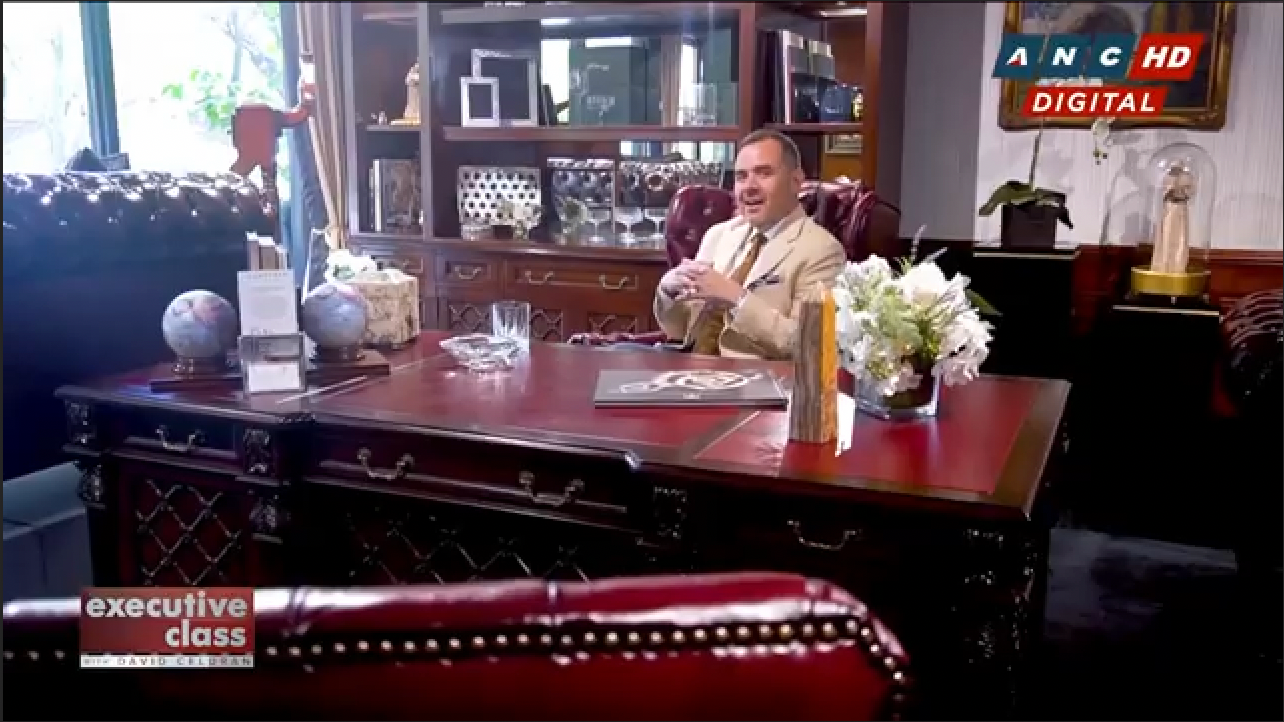 Load video: Thomas &amp; George Furniture was featured on Executive Class with David Celdran! Thank you for showcasing our craftsmanship and story.  Thomas &amp; George Fine Furniture is a classic furniture brand based in Metro Manila, Philippines, known for producing iconic heirloom-quality, traditionally crafted pieces rooted in classic European design.#ExecutiveClass #ThomasAndGeorge