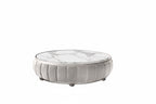 Squa Round Coffee Table Ottoman thomas-george-gallery