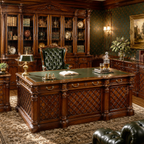 Regency Trellis Executive Office Desk (Medium)